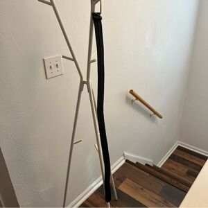 Johnston & Murphy Black Leather Dress Belt